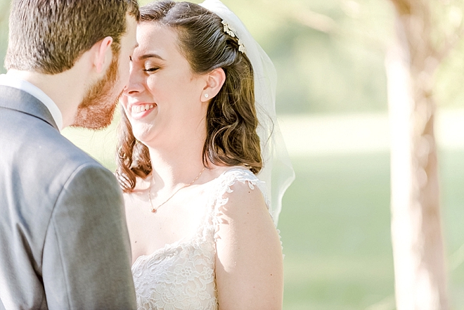 We're in love with this darling couple and their handmade wedding!