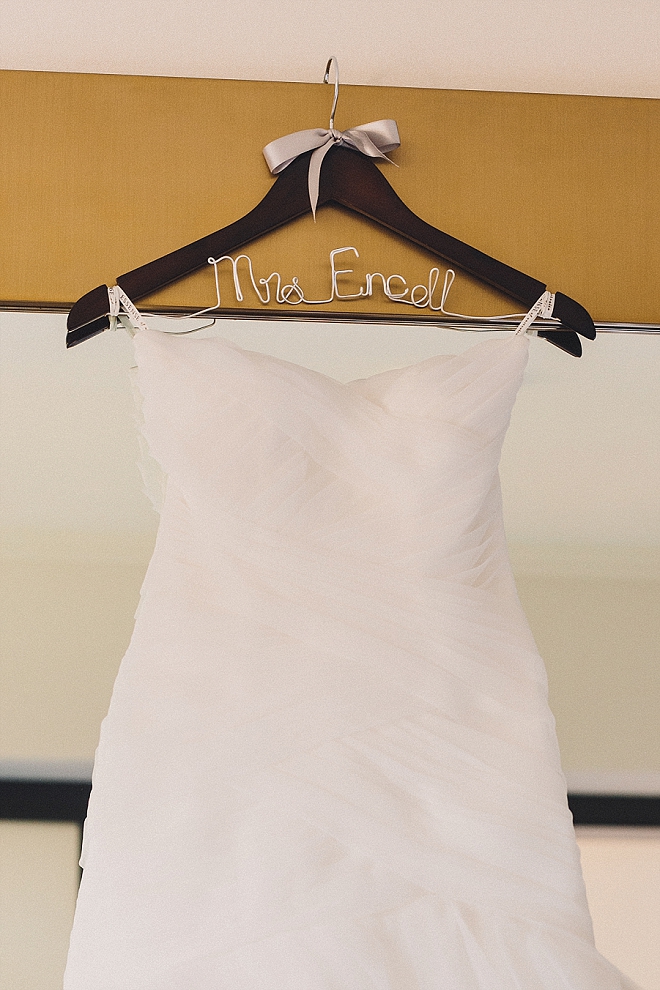We LOVE this Bride's darling wedding day details!