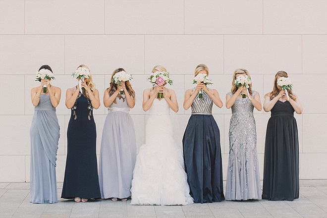 We love this sweet snap of the Bride and her Bridesmaids!