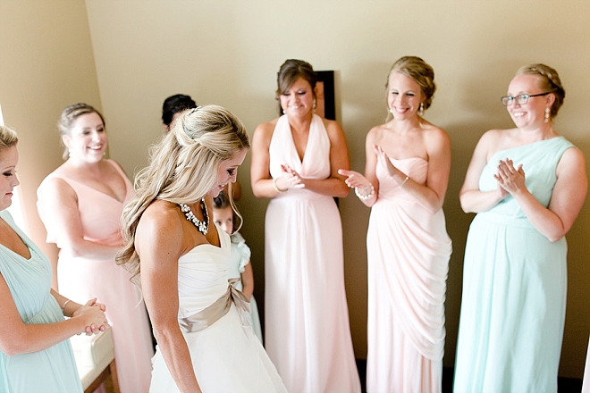 This Bride and her Bridesmaid's getting ready for the big day!
