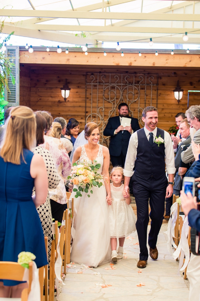 We're swooning over this couple's intimate wedding ceremony!