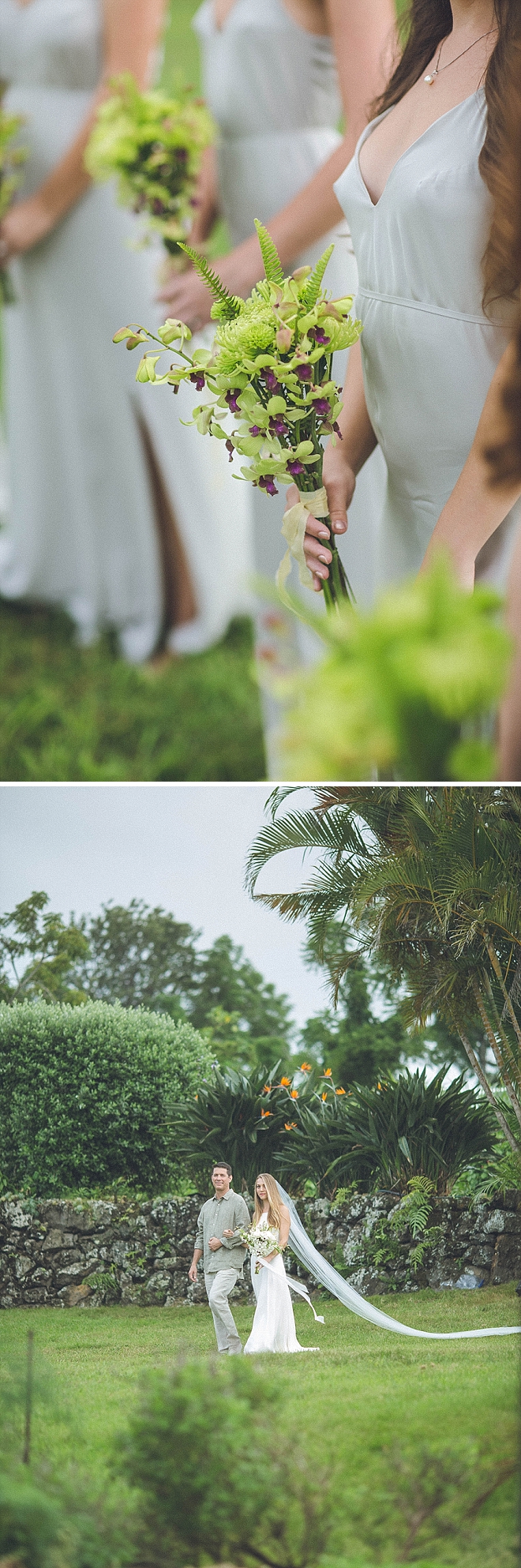 We're swooning over this stunning outdoor ceremony in Maui!