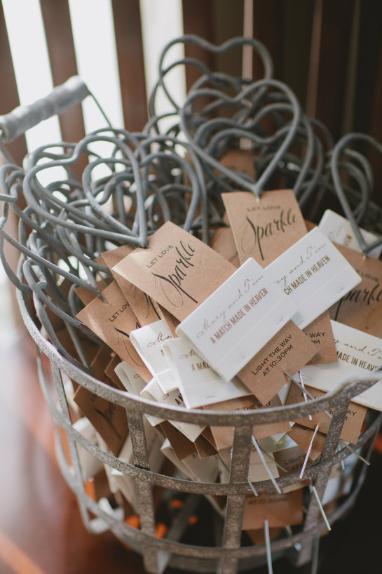 Printable wedding sparkler sleeve! So cute. I've always wanted to do this at a night wedding.