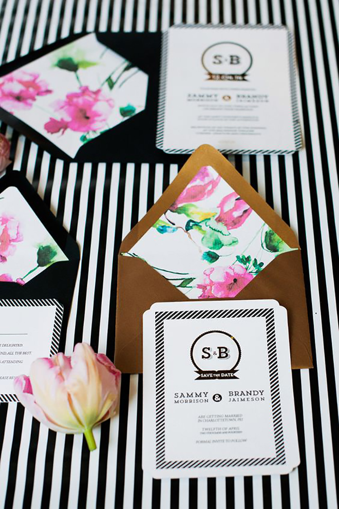 You're invitation is a great place to introduce your guests to your logo.