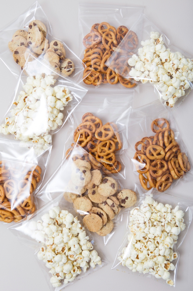 These are the cutest free printable wedding snack favors ever!