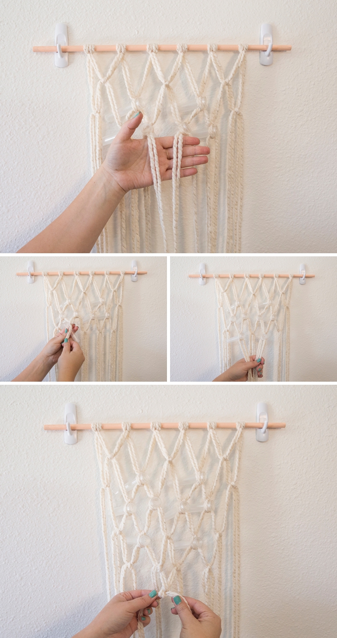 These yarn macramé reception chairs are SUPER easy to DIY, check them out!