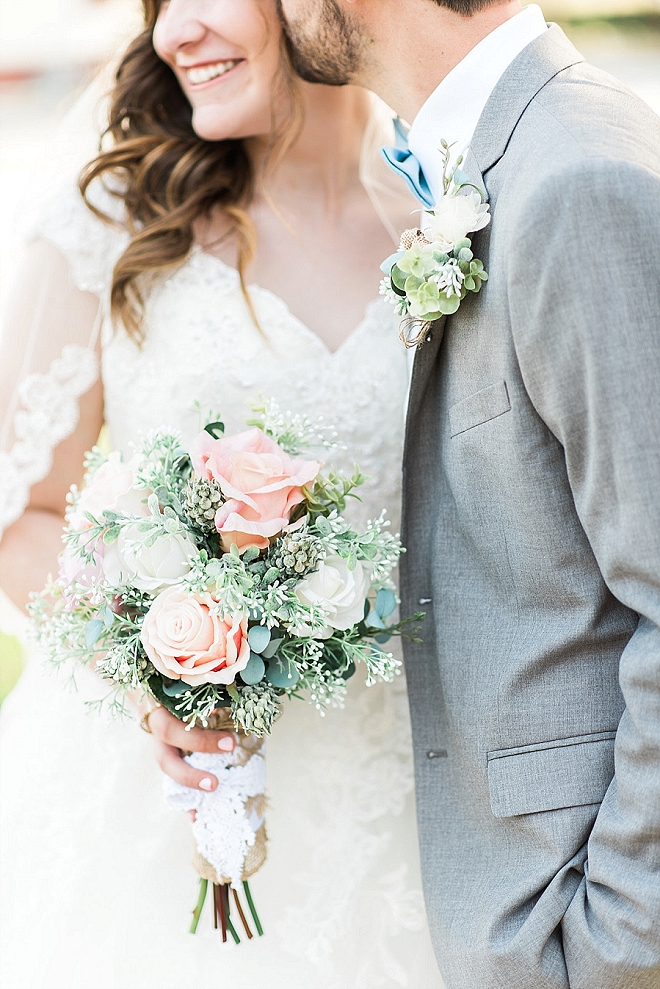 We're in love with this super dreamy and crafty wedding!