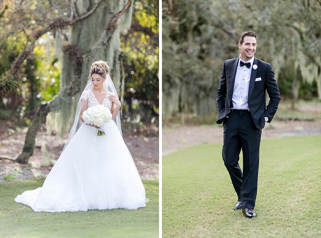 We're swooning over this stunning Mr. and Mrs. and their glam day!