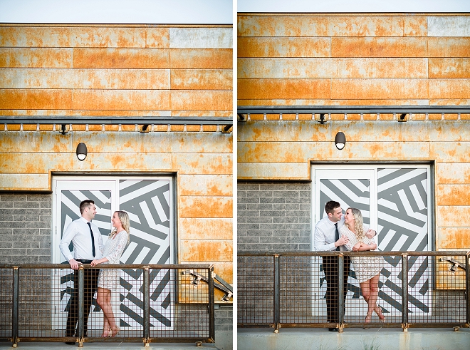 There's nothing more gorgeous than a couple in love in front of a gorgeous urban wall!