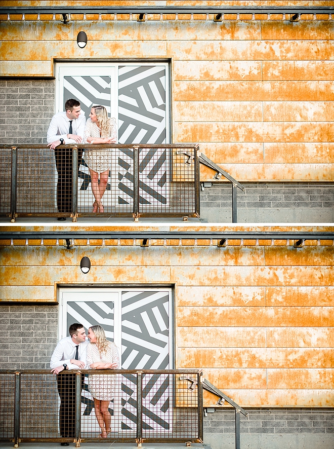 There's nothing more gorgeous than a couple in love in front of a gorgeous urban wall!