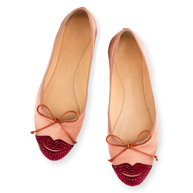 These Charlotte Olympia kissing shoes would be perfect for a bride!