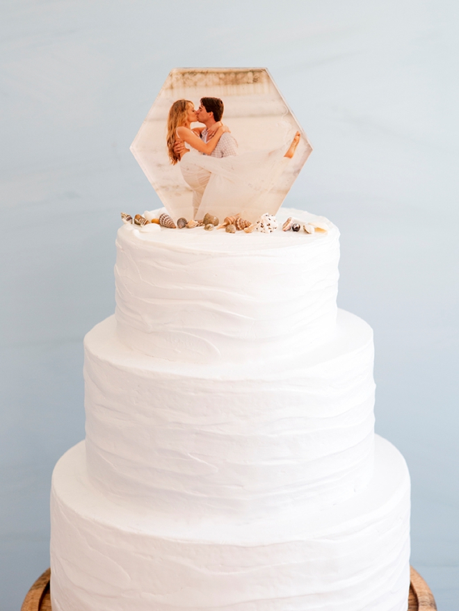 Learn how to make this stunning photo cake topper!