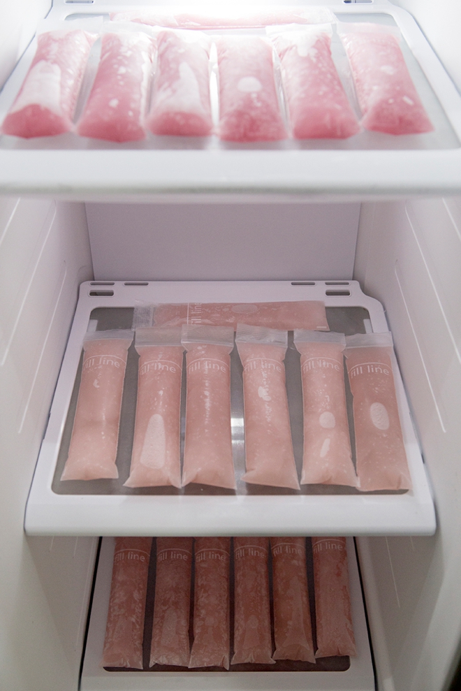 How to make Rosé popsicles, so easy and so delicious!