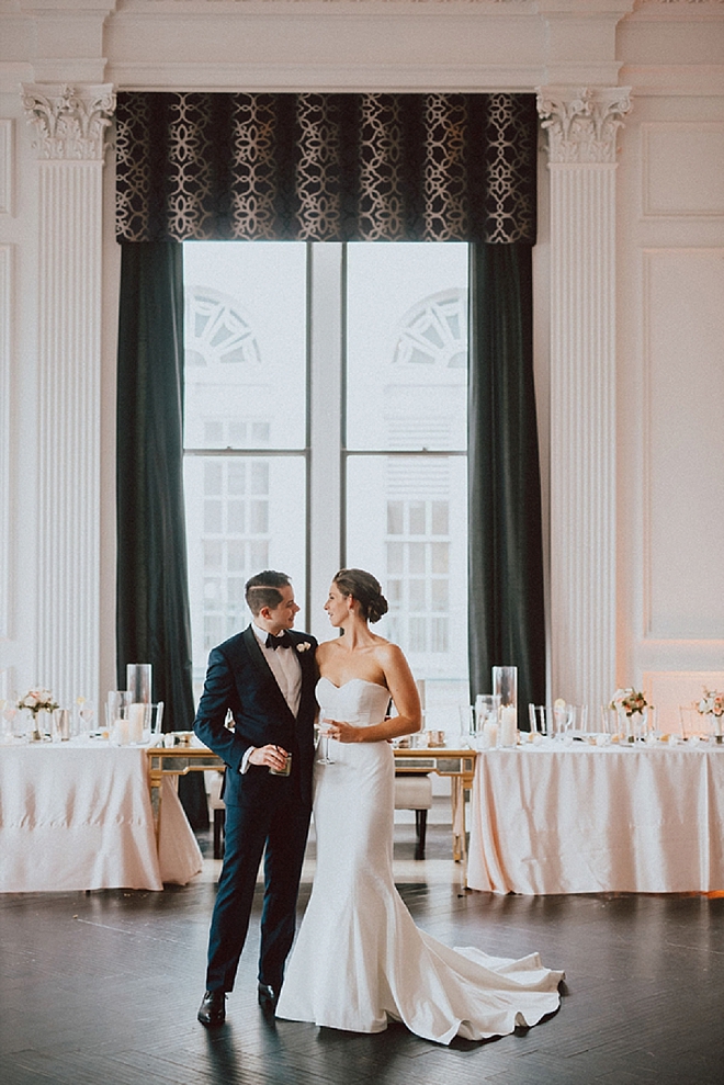 Crushing on this couple's darling first dance as Mr. and Mrs!