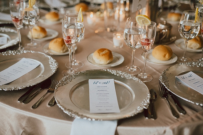 We're crushing on this couple's romantic and super glam reception!