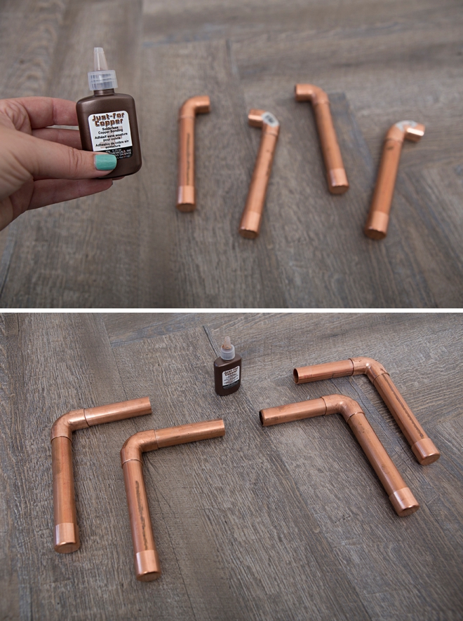 This DIY copper pipe wardrobe stand is AMAZING
