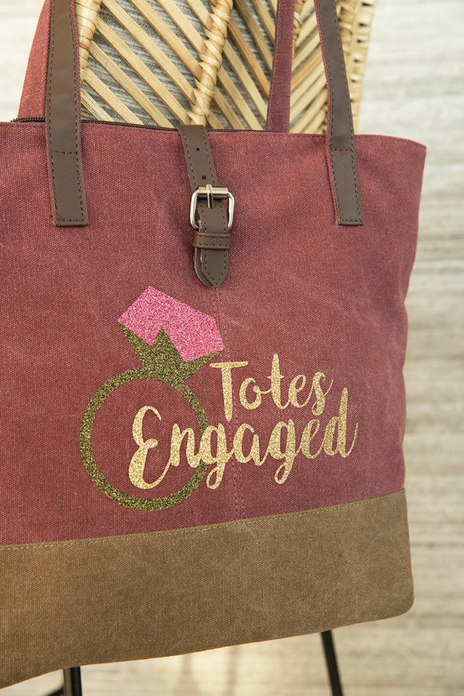 Don't forget your Totes Engaged tote for your Bridal Expo!