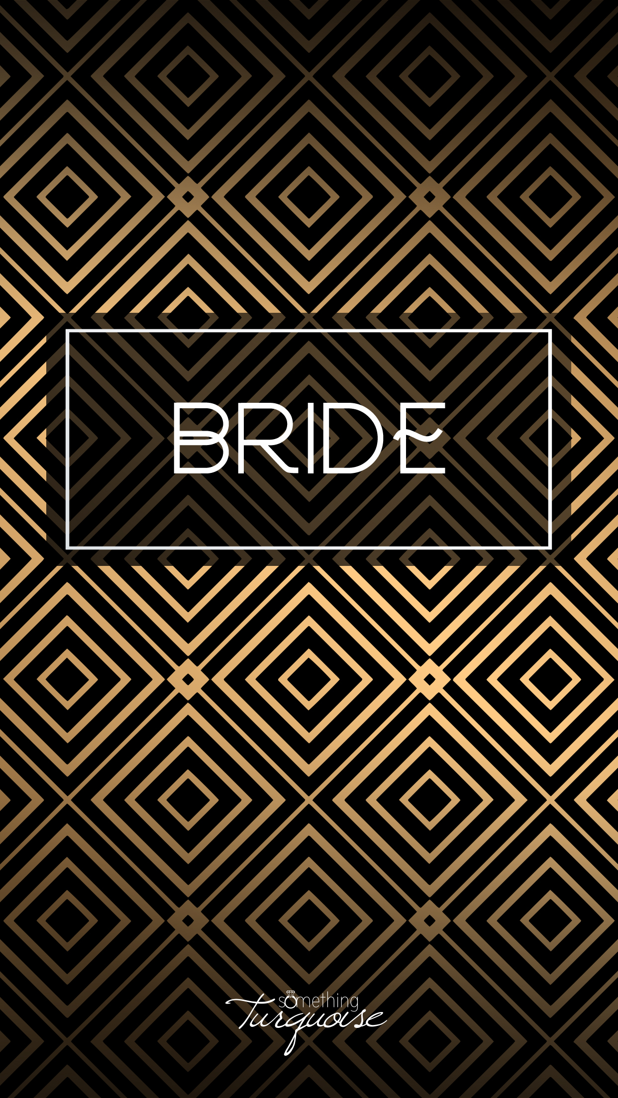 Check out this gorgeous BRIDE iPhone wallpaper, it's free!