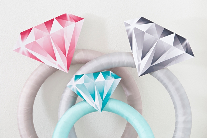 This Giant Diamond Ring Is The Perfect Diy Bridal Shower