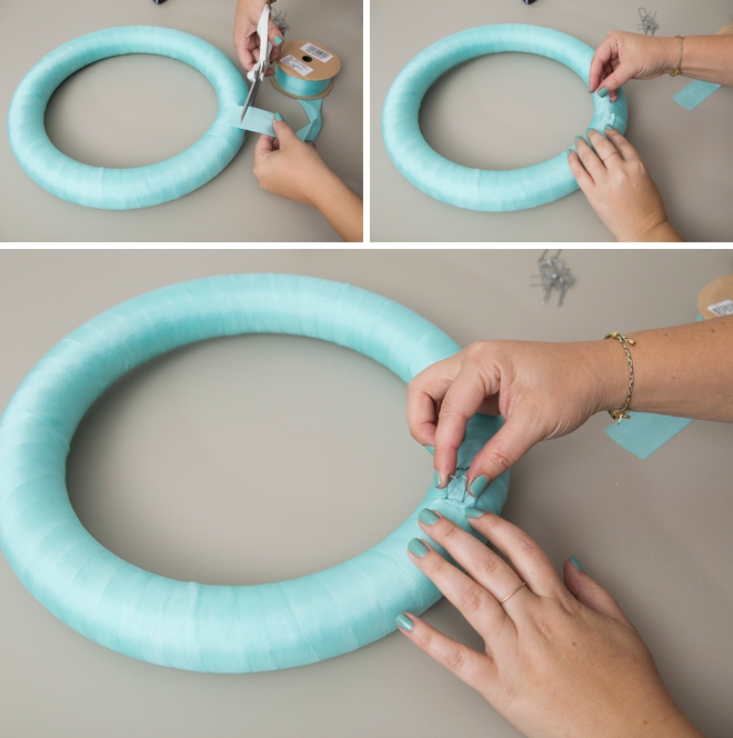These giant DIY diamond rings will make for the perfect bridal shower decor!