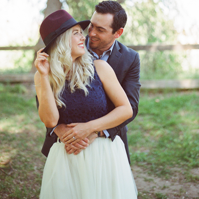 This gorgeous couple and their stunning engagement is SO cute!