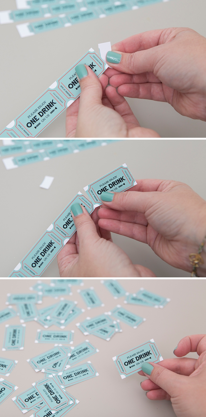 These FREE Printable Wedding Drink Tickets Are SO Freaking Cute!