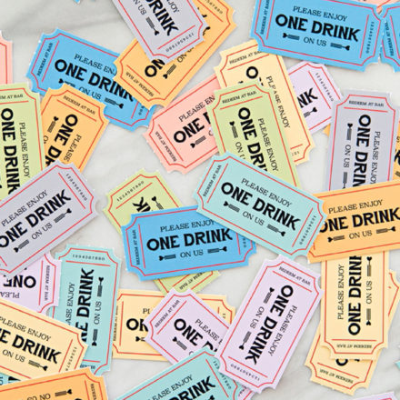 These FREE Printable Wedding Drink Tickets Are SO Freaking Cute!