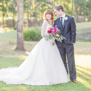 We are in LOVE with this gorgeous couple and their stunning DIY wedding!