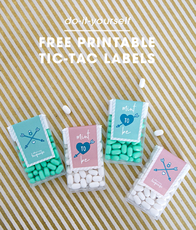 You Have To See These Darling, FREE Printable Tic-Tac Labels!