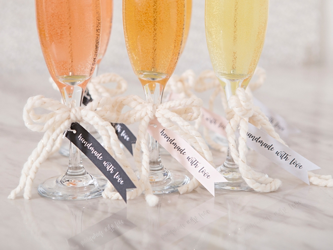 Woah, these DIY champagne candles are AMAZING!