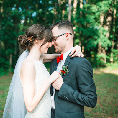 OMG! We are swooning over this super darling couple and wedding!