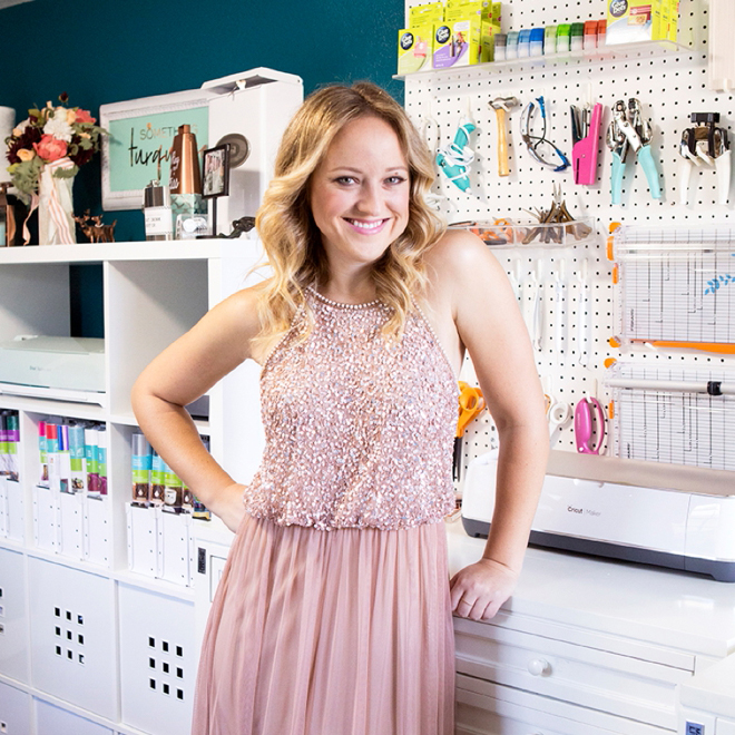 Jen Causey, the founder of Something Turquoise