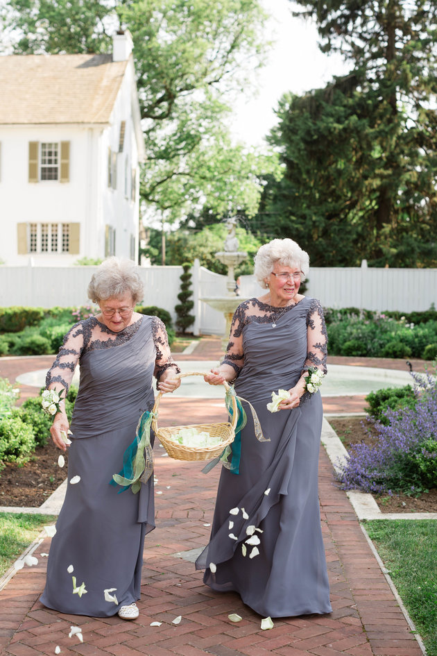 SO CUTE! I love the idea of using your grandmother(s) as your flower girl. Non-traditional and so sentimental.