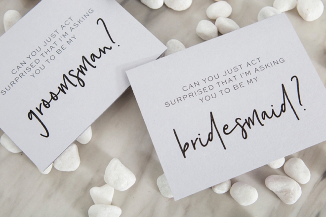 30 Free Printable Will You Be My Bridesmaid Cards 