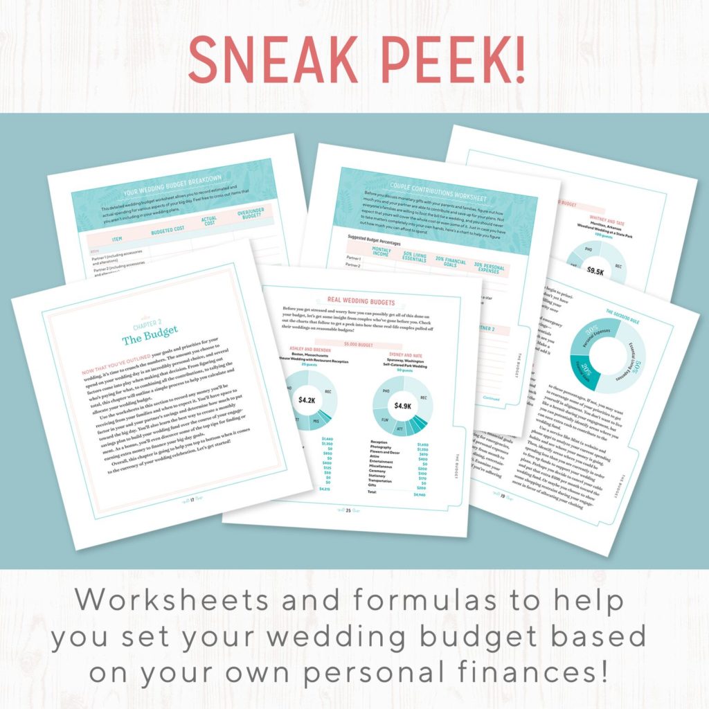 The BudgetSavvy Wedding Planner & Organizer! Something Turquoise