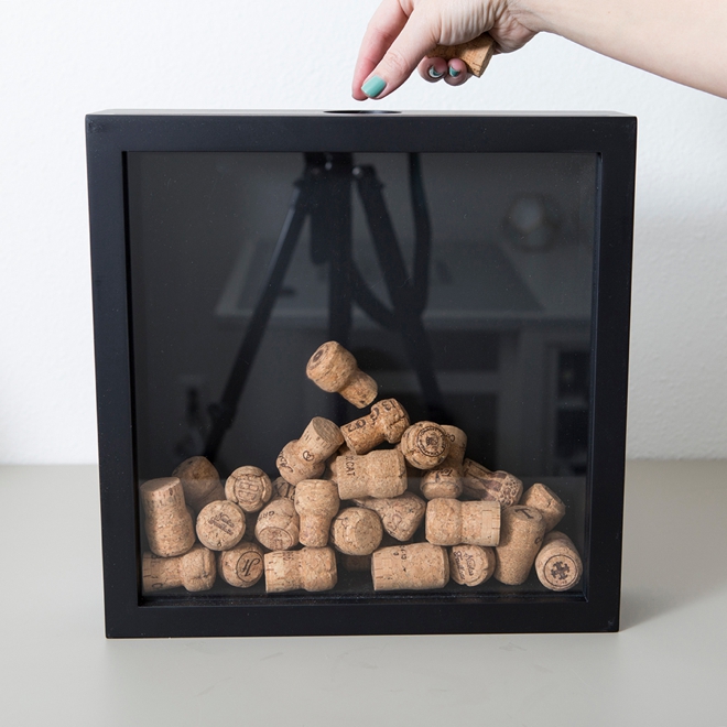 OMG, save all the corks from your wedding and bridal shower!