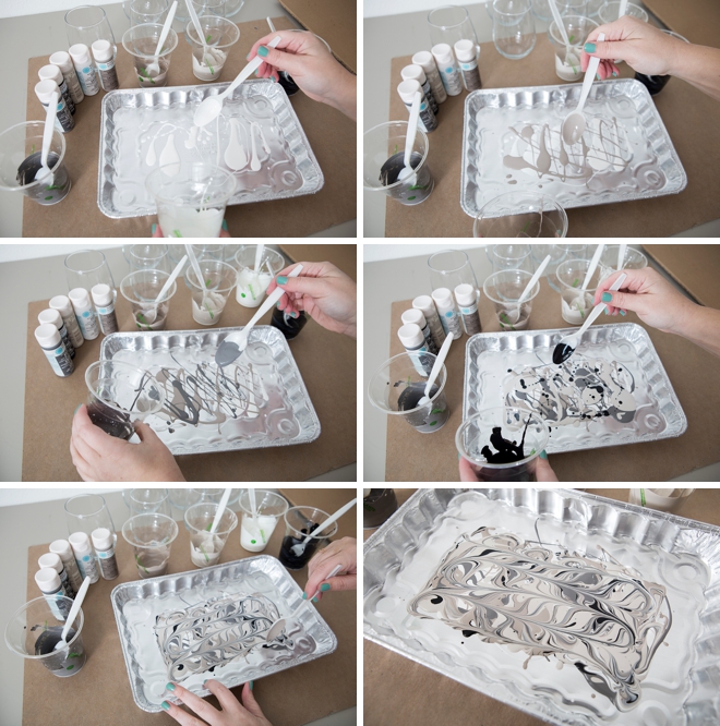 You HAVE To See How Easy These Marble Wine Glasses Are To Paint!