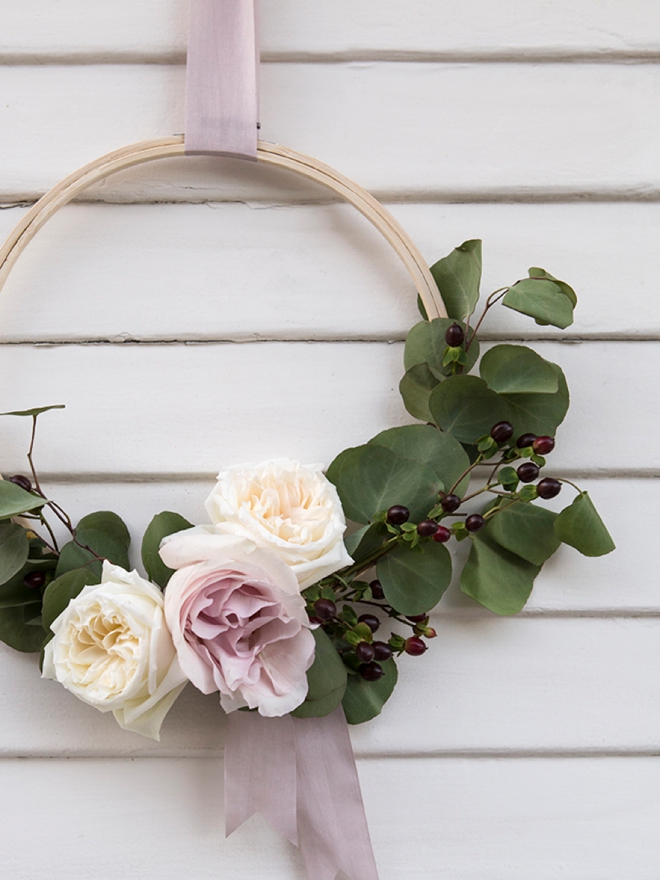 Learn how to create these amazing floral decor hoops!