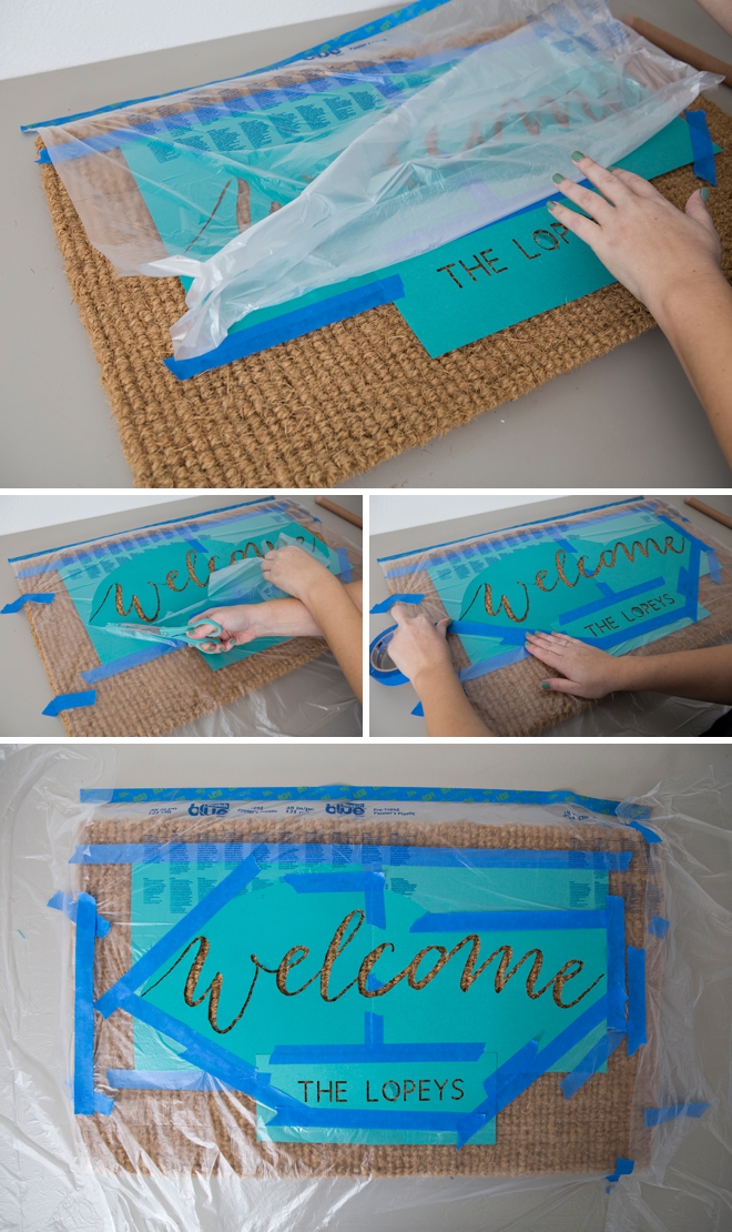 Learn how to personalize your own doormat!