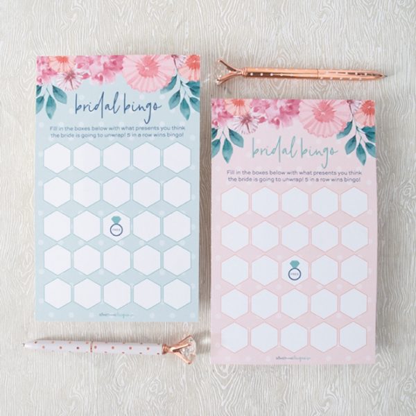 This FREE Printable Bridal Shower Gift Bingo Is SO Cute!