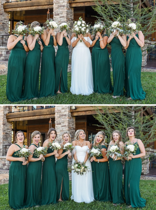 This Dreamy Lakeside Wedding is Full of Green + Cream Details You'll Love!