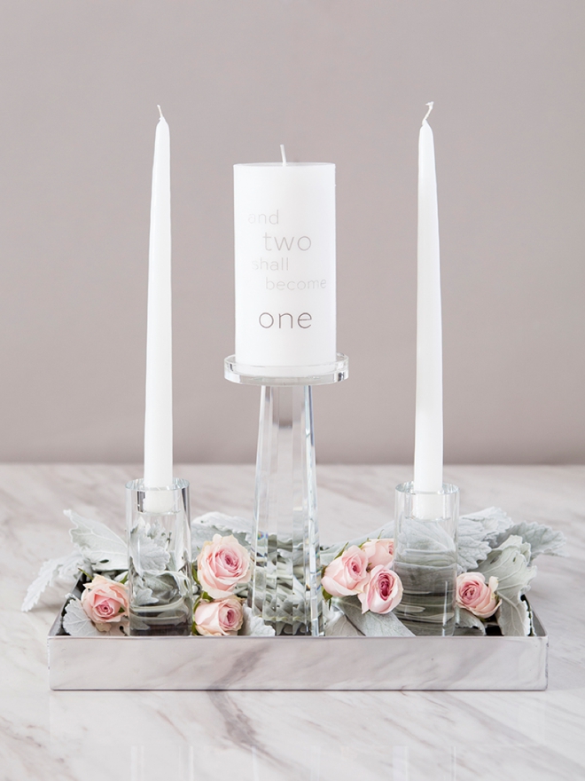 Learn how to personalize your own unity candles!