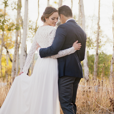 We're falling in love with this gorgeous styled wedding!