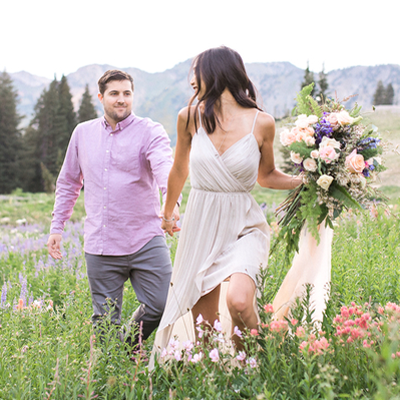 We're crushing over this gorgeous boho styled elopement on the blog now!