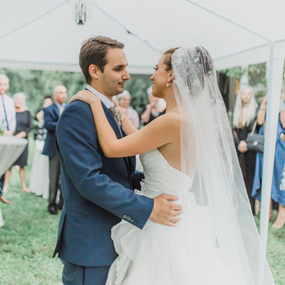 This backyard wedding is full of so many sweet moments and DIY touches - don't miss it!