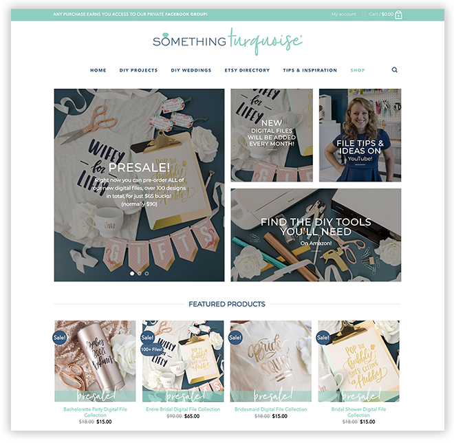 Shop Something Turquoise Exclusive Digital Files!
