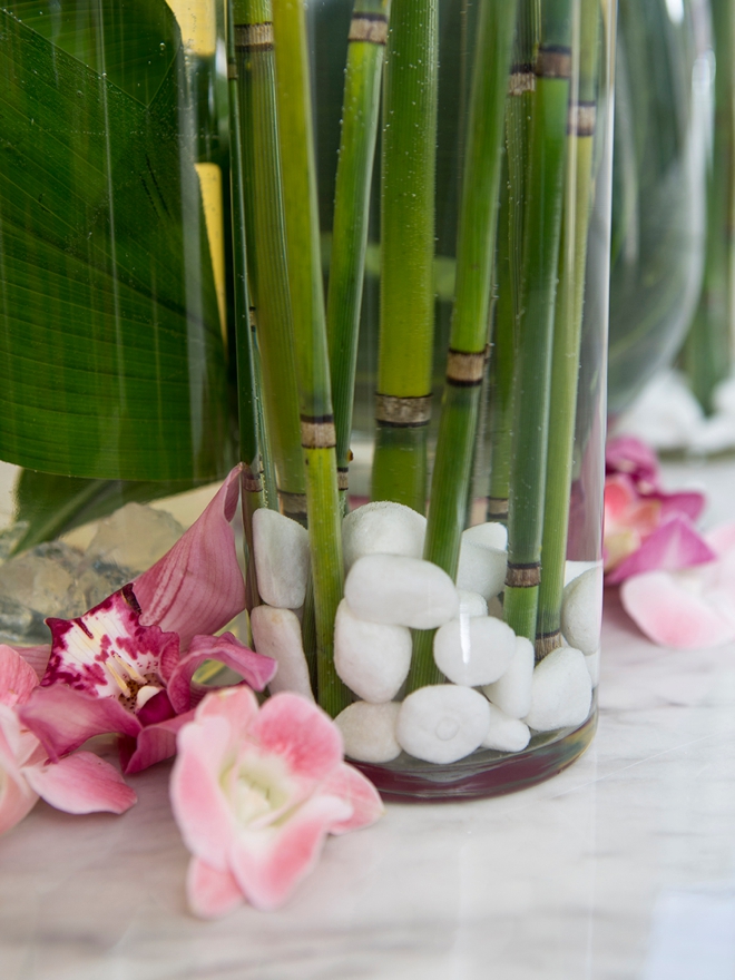 Learn our awesome trick for submerging flowers and leaves in water!