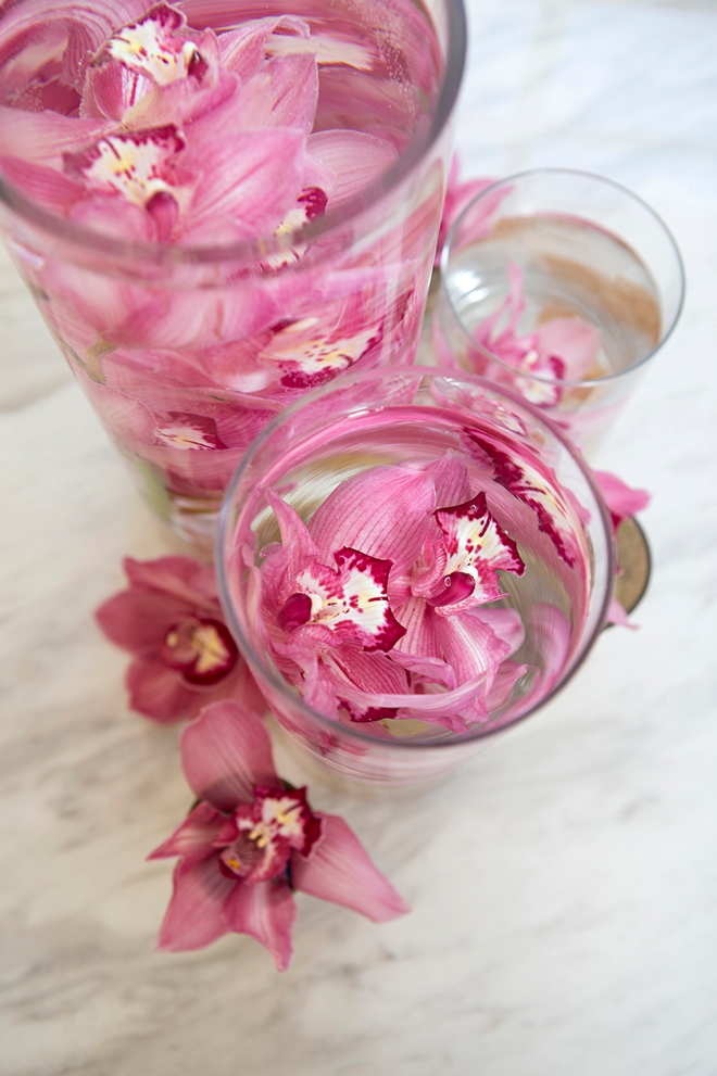 How to make submerged flower centerpieces!