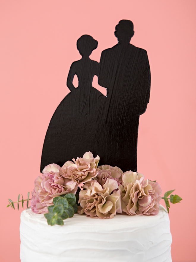 How to create your own custom wedding cake toppers!