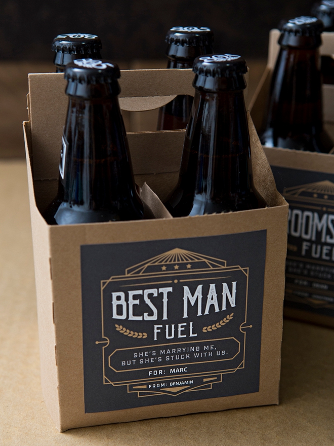 Free printable beer gift labels, come and get them!